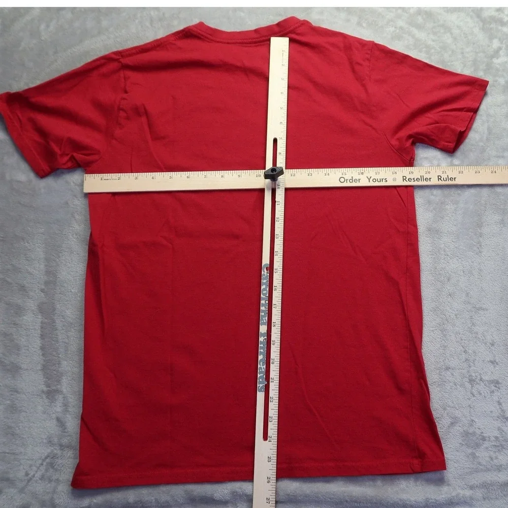 Arkansas Razorbacks Men's Red Graphic T-Shirt Size M NCAA Champion - Picture 6 of 8